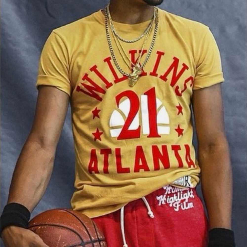 Wilkins Atlanta Graphic Men's Gold Tee (B2)